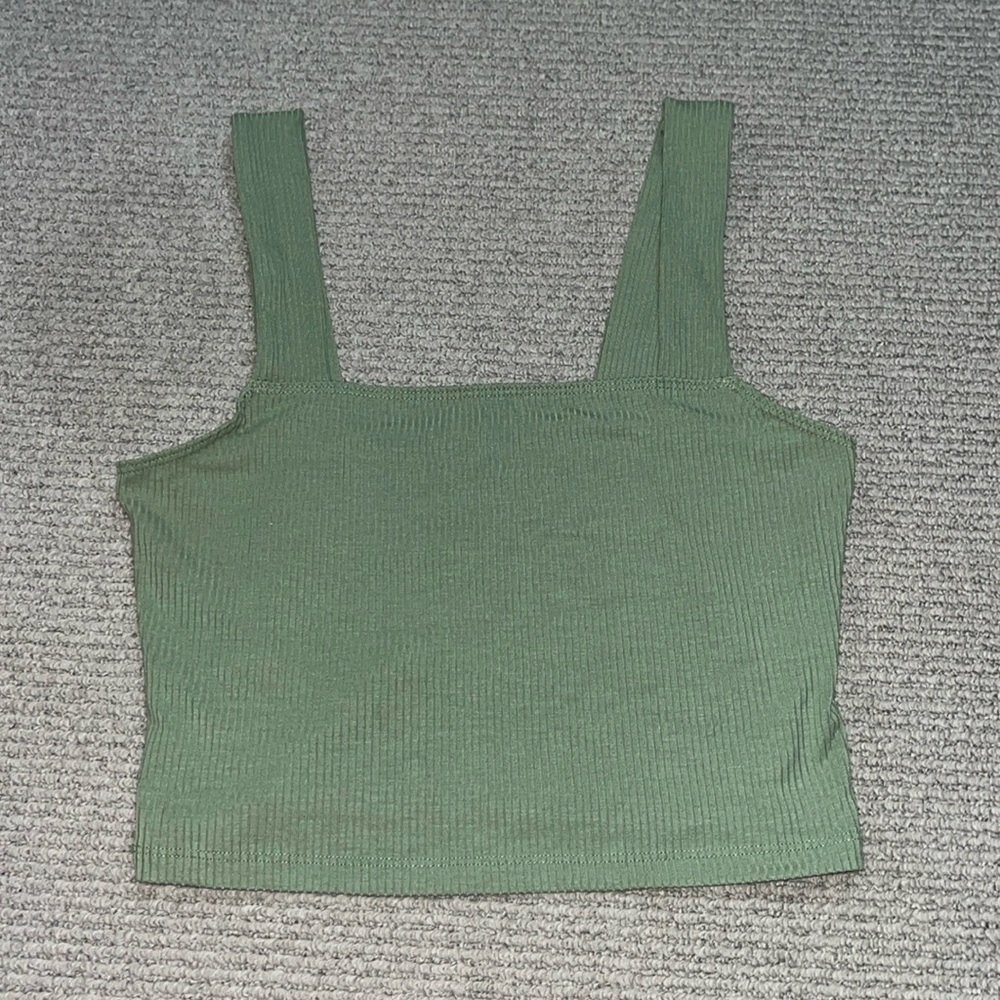 Green American Eagle Tank Top